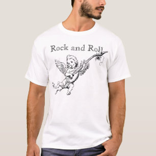 T-shirt Tee - shirt vintage d'ange de rock