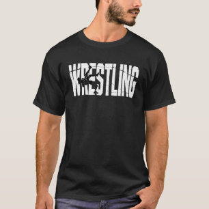T-shirt Tee-shirt Vintage Wrestle MMA Lutte Lutteur Arts M