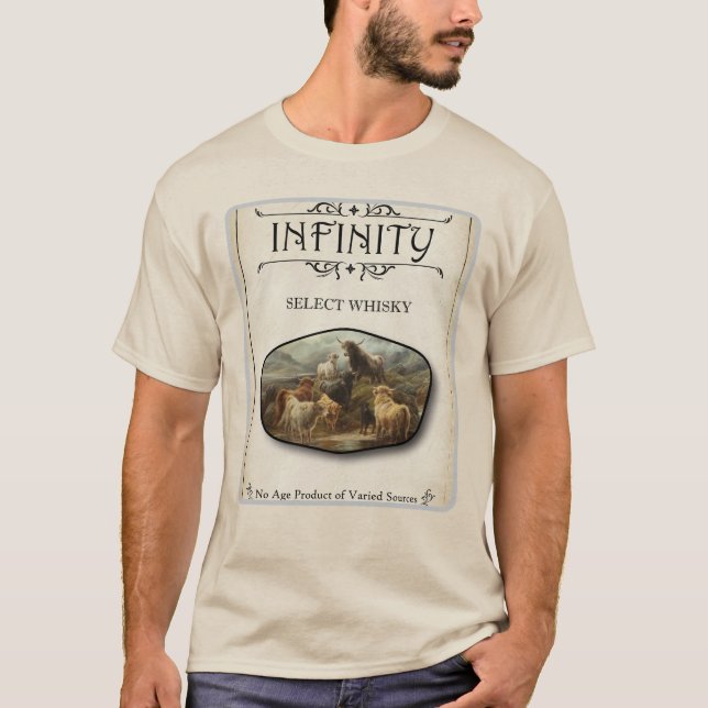 T-shirt Tee - shirt Whisky (Devant)