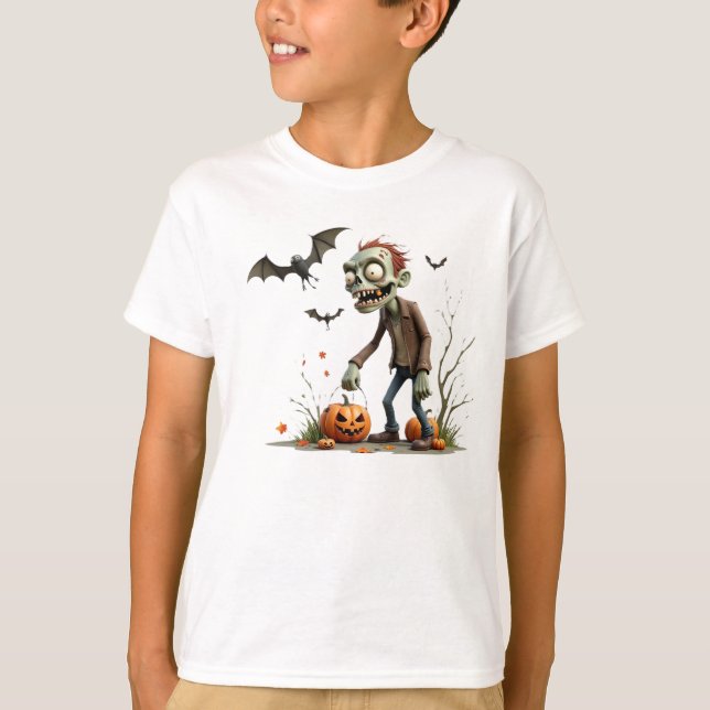 T-shirt tee-shirt zombie (Devant)