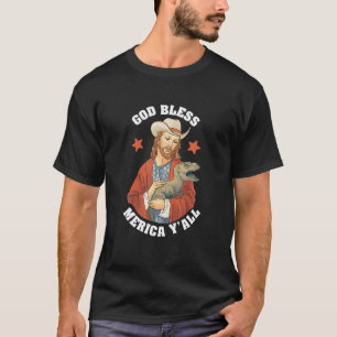 T-shirt TEE - SHIRTS américains : Dieu Béni Merica Y'all
