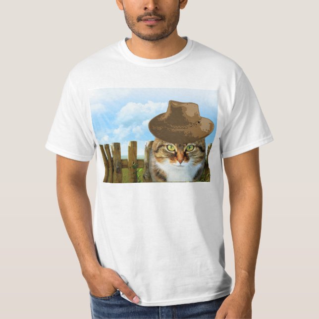 T-shirt Tee - shirts de cowboy (Devant)