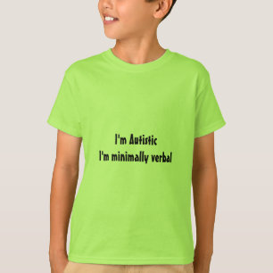 T-shirt Tee - shirts de l'autisme pour enfants