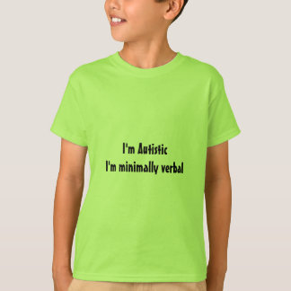 T-shirt Tee - shirts de l'autisme pour enfants