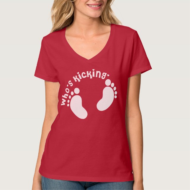 T-shirt Tee - shirts de maternité mignons (Devant)