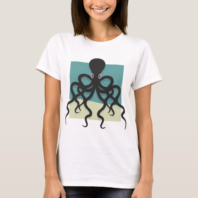 T-shirt Tee - shirts de poulpe (Devant)