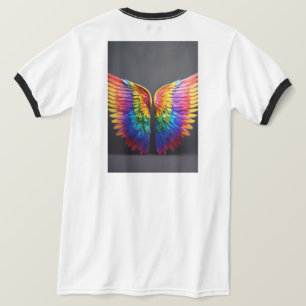 T-shirt Tee - shirts de rayon arc-en-ciel