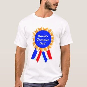 T-shirt Tee - shirts de ruban bleu personnalisables
