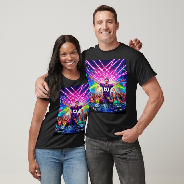 T-shirt Tee - shirts du logo DJ Soundwave (Unisexe)
