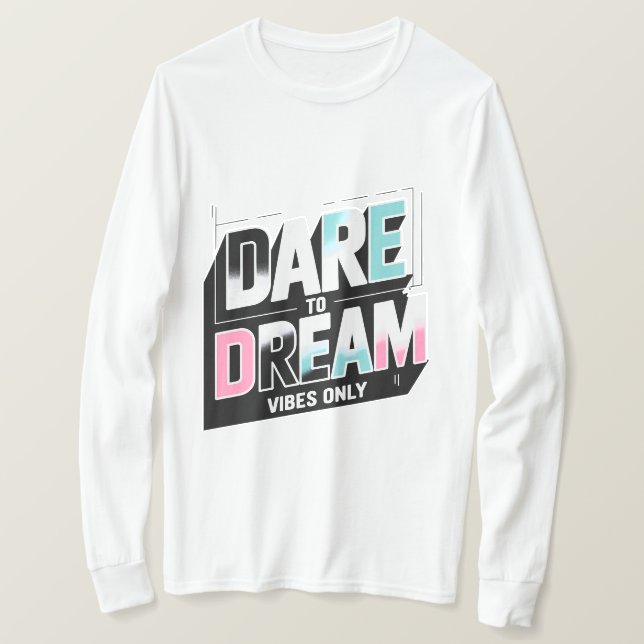 T-shirt Tee - shirts graphiques avec typographie en gras (Design devant)