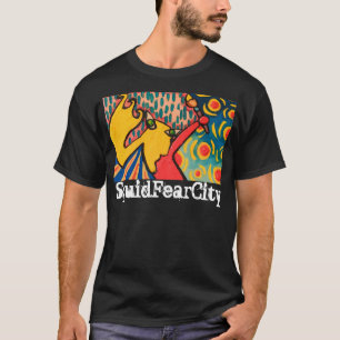 T-shirt Tee - shirts graphiques de la ville de la peur des