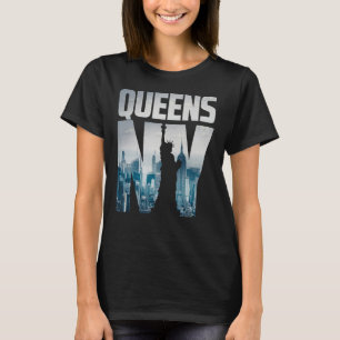 T-shirt Tee - shirts graphiques du Queens cool, Queens New