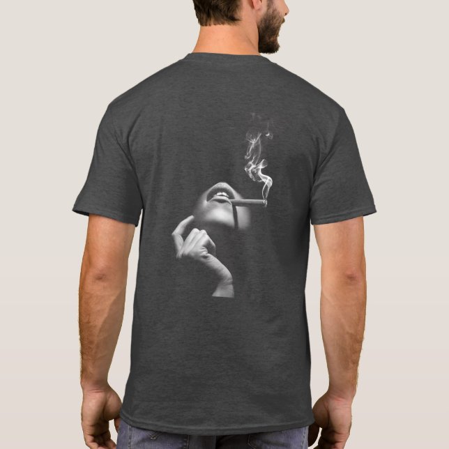 T-shirt Tee - shirts pour le Cigar Aficionado (Dos)