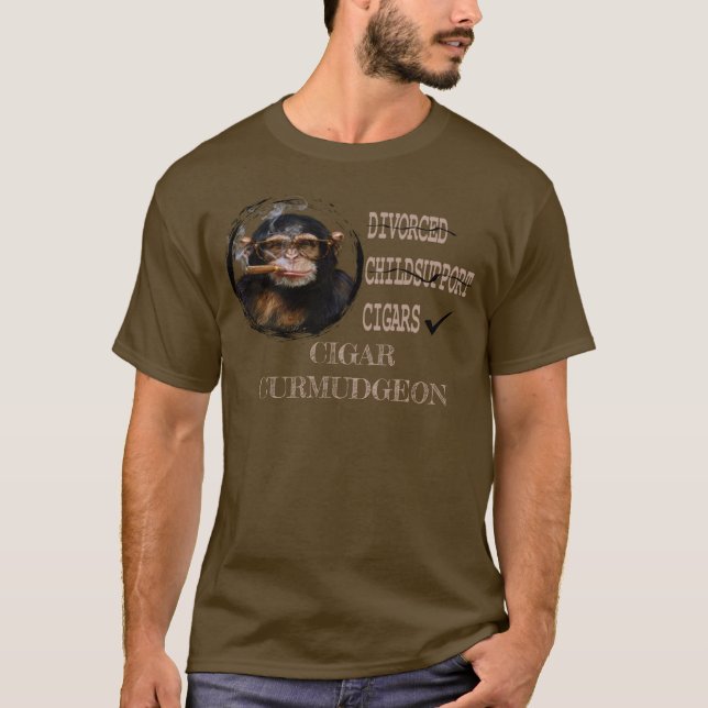 T-shirt Tee - shirts pour le Cigar Aficionado (Devant)