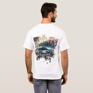 T-shirt Tee Street Eagle Velocity Burst Car