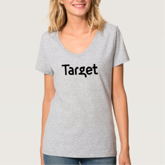 T-shirt Tee Texte Cible - Vibes Gras et Joueuses !