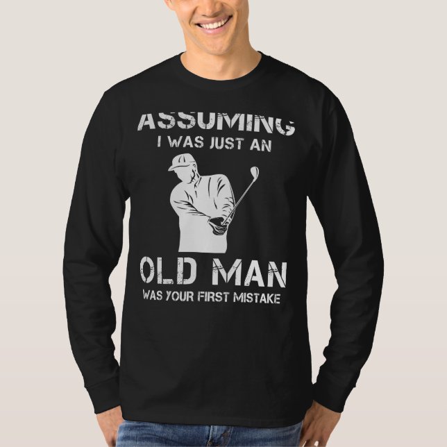 T-shirt Tee Up Rire avec notre Tee de Golfing : Mastering  (Devant)