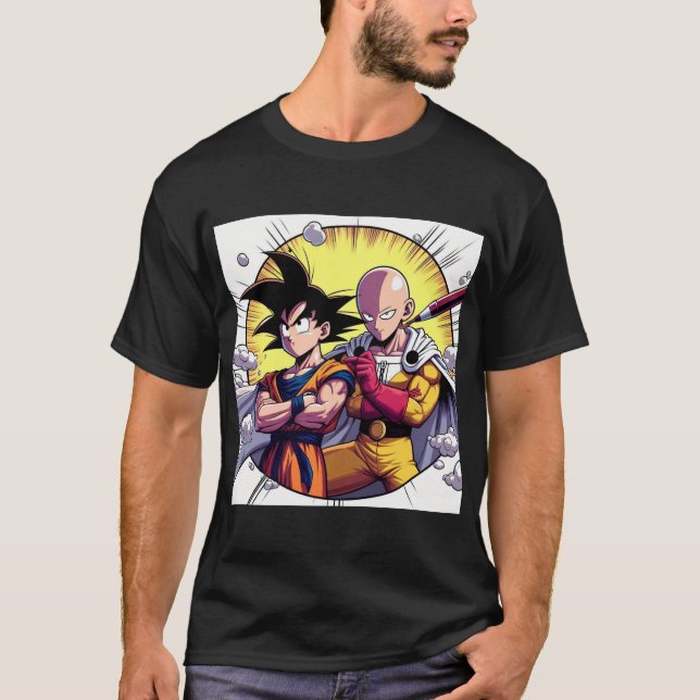 T-shirt Tee Vibes de fusion dynamique (Devant)