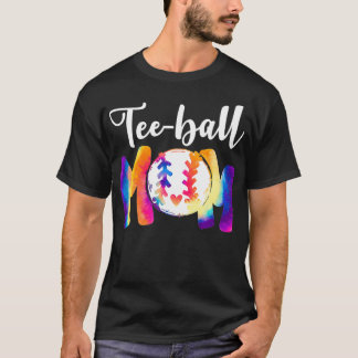 T-shirt Teeball Maman TieDye Funny Ball Maman Fête des mèr