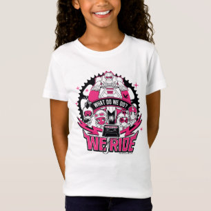 T-Shirt Teen Titans Go!   "We Ride" Retro Moto Graphic