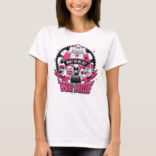 T-shirt Teen Titans Go!   "We Ride" Retro Moto Graphic