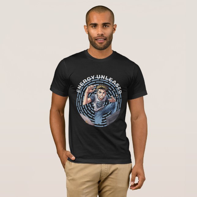 T-shirt teenager boy (Devant entier)