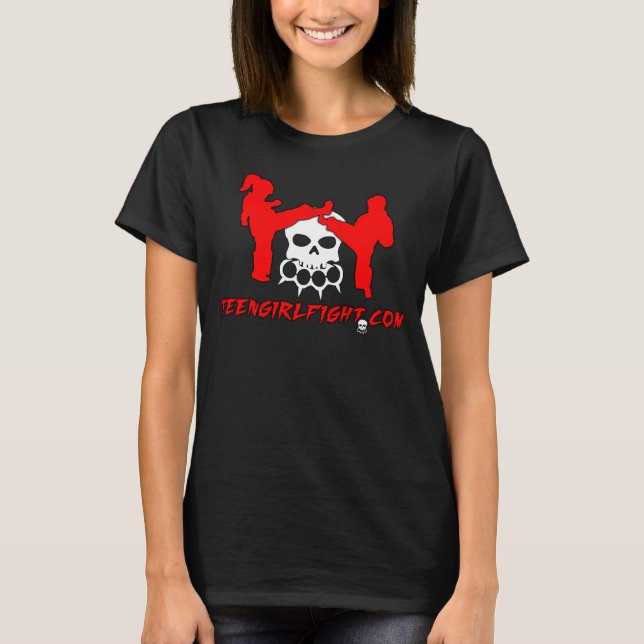T-shirt TeenGirlFight.com Chemise 2024 (Devant)