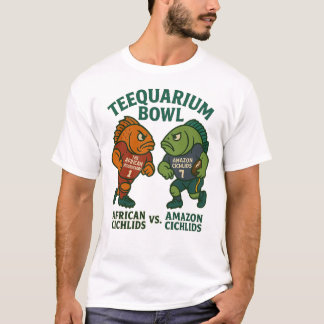 T-shirt Teequarium Bowl - Football africain vs Amazon