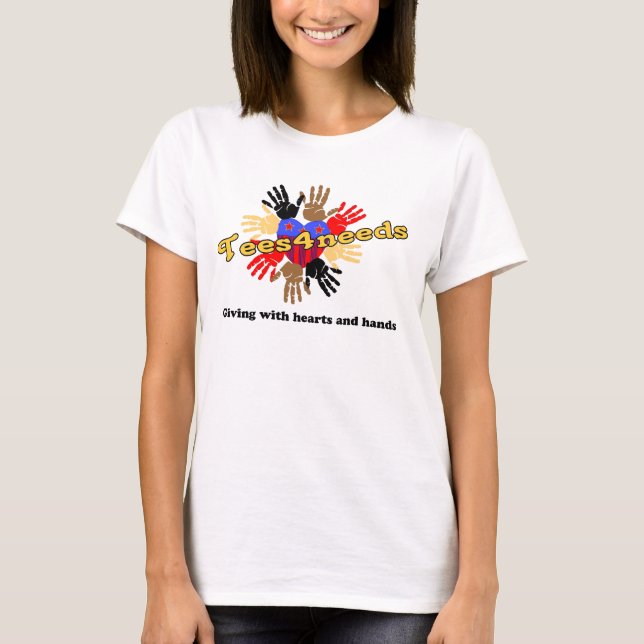T-shirt Tees4needs (Devant)