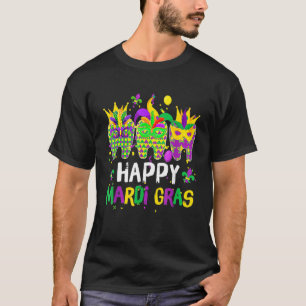 T-shirt Teeth Jester Masque Hygiène dentaire Joyeux Mardi