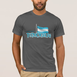 T-shirt Tegucigalpa avec le drapeau du Honduras
