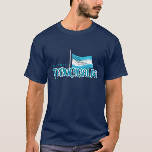 T-shirt Tegucigalpa avec le drapeau du Honduras
