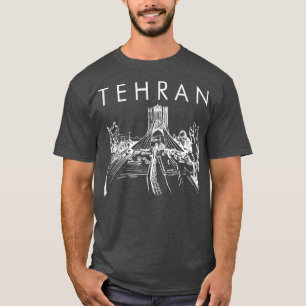 T-shirt Téhéran Voyageant Téhéran Voyage Iran Voyage Téhér