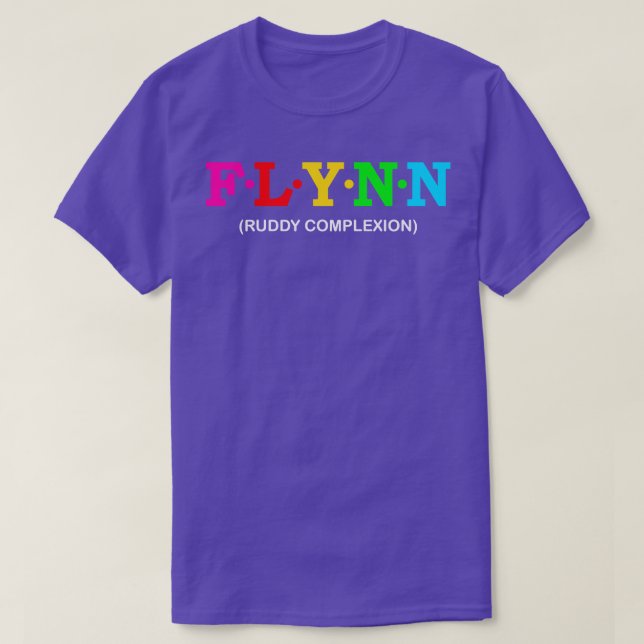 T-shirt Teint rudeux Flynn (Design devant)