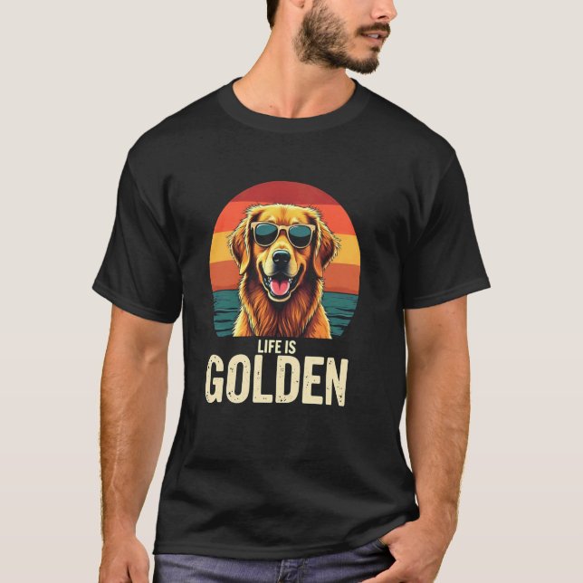 T-shirt Teintes Dorées Vie (Devant)
