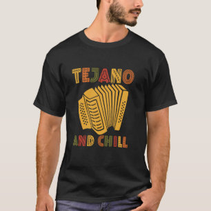 T-shirt Tejano Et Détente Pour Amateur De Musique Tejano