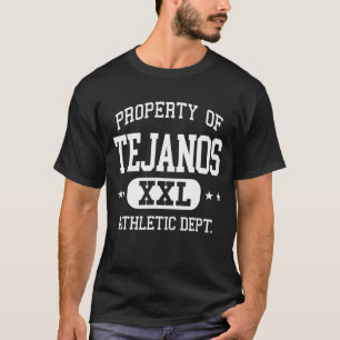 T-shirt Tejanos Retro Athletic Property Département