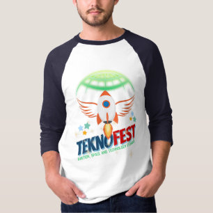 T-shirt TEKNOFEST Conception de fusée - Aviation et Techno
