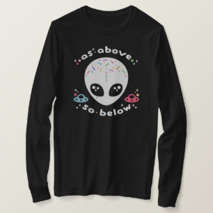 T-shirt Tel que ci-dessus et ci-dessous Alien