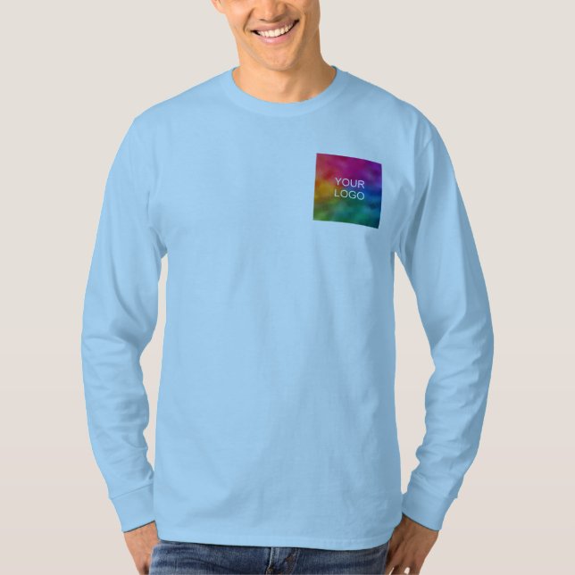 T-shirt Télécharger Ajouter le logo de l'image Modèle Doub (Devant)