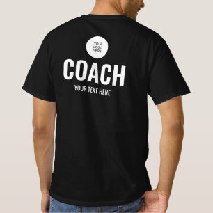 T-shirt Télécharger le logo ici Team Trainer Coach Mens No