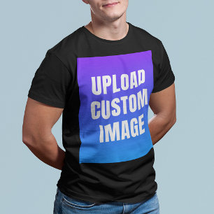 T-shirt Télécharger une image personnalisée - Ajoutez la v