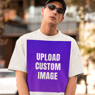T-shirt Télécharger une image personnalisée - Ajoutez la v