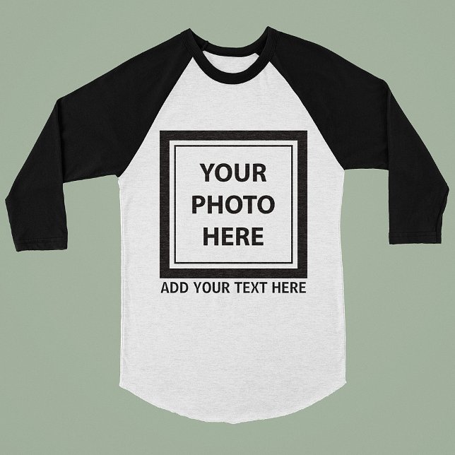 T-shirt Télécharger une image une photo & ajouter du texte (Créateur téléchargé)