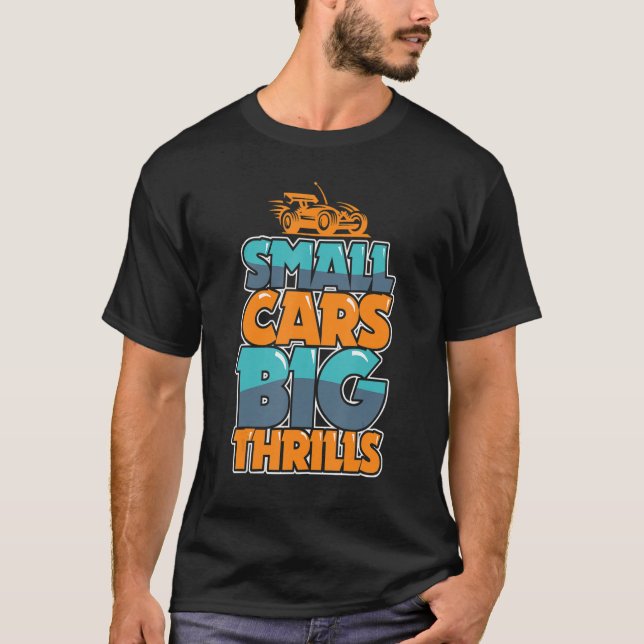 T-shirt Télécommande Plus de Courses de Voitures RC Fan (Devant)