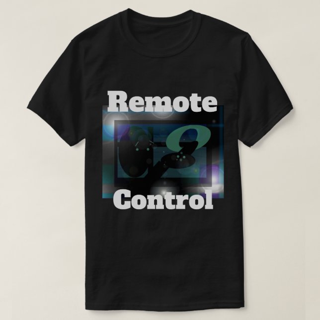 T-shirt "Télécommande" SKULLNSKIN Grph par J.H. Thornton  (Design devant)