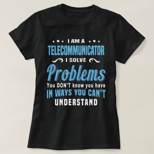 T-shirt Télécommunicateur (Design devant)