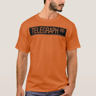 T-shirt Télégraphe, effet de gabarit routier