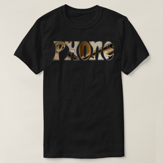 T-SHIRT TÉLÉPHONE (Design devant)
