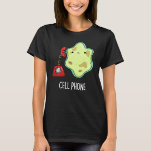 T-shirt Téléphone cellulaire drôle Biologie Science Pun Da
